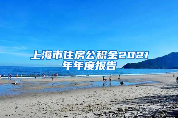 上海市住房公积金2021年年度报告