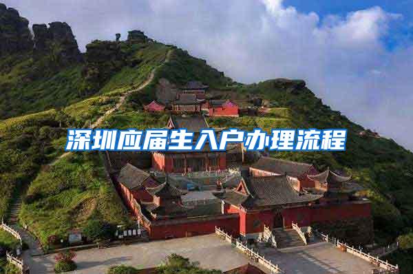 深圳应届生入户办理流程