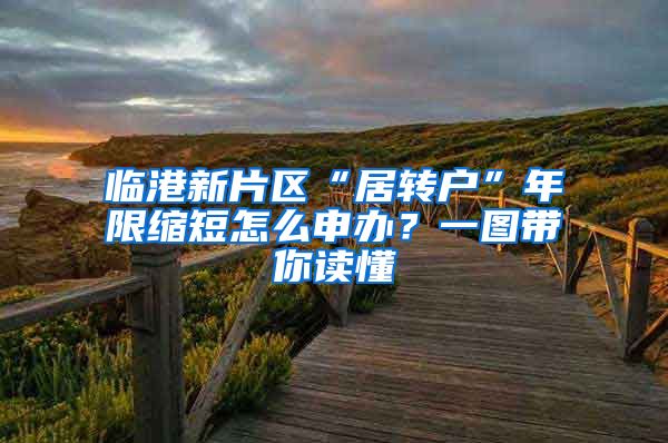 临港新片区“居转户”年限缩短怎么申办?一图带你读懂→