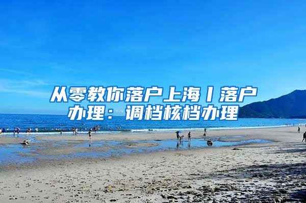 从零教你落户上海丨落户办理:调档核档办理