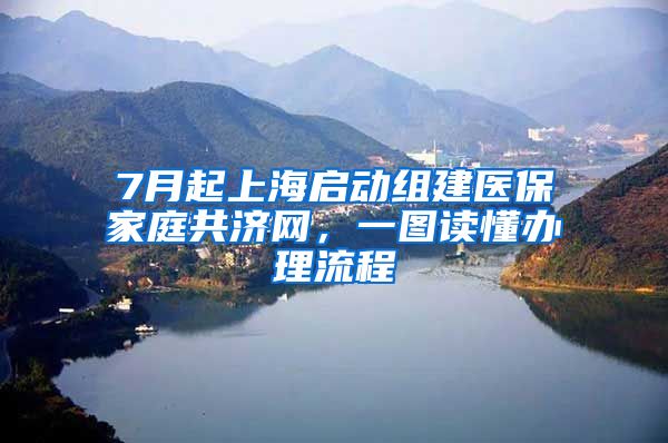 7月起上海启动组建医保家庭共济网,一图读懂办理流程