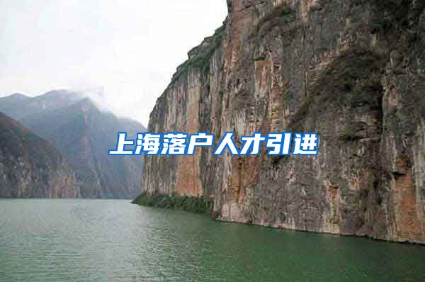 上海落户人才引进