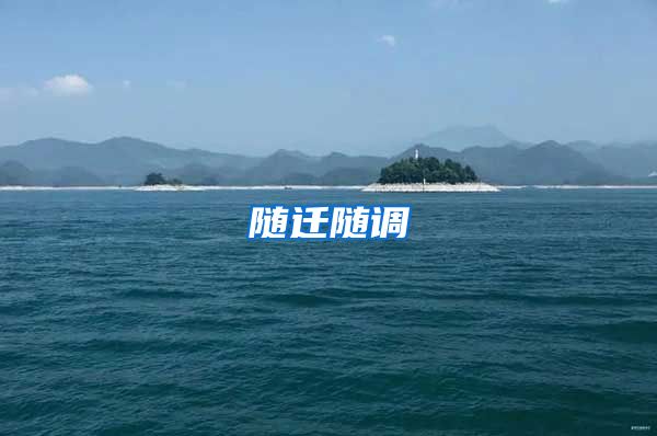 随迁随调