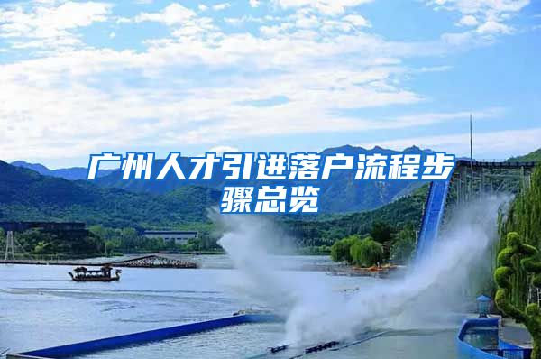 广州人才引进落户流程步骤总览